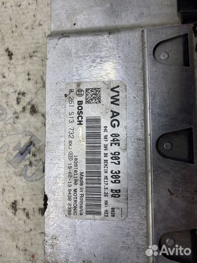 Блок управления двигателем volkswagen polo 2019