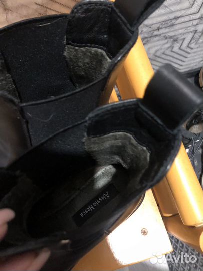 Полусапоги женские демисезонные кожа 37