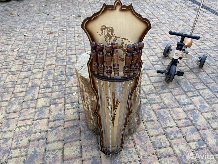 Подарочный набор для мужчины с шампурами