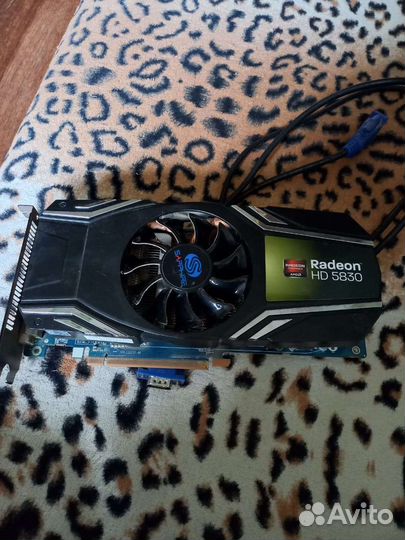 Видеокарта radeon 5830 и блок охлаждения