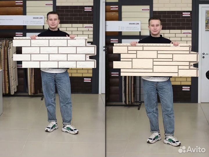 Фасадная панель Grand Line Клинкерный кирпич