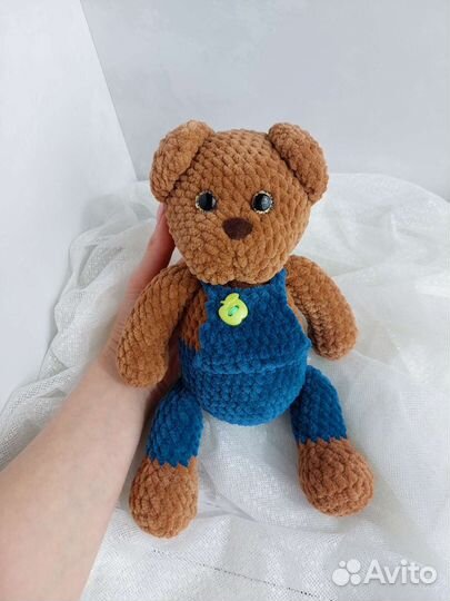 Медвежонок вязаный ручная работа