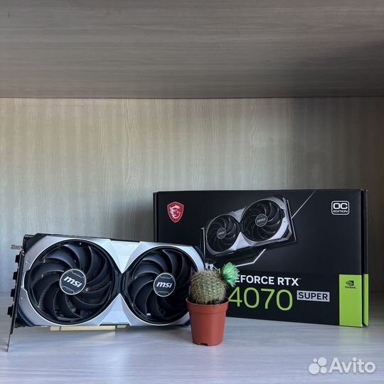 MSI RTX 4070 Super Ventus 2x + Гарантия