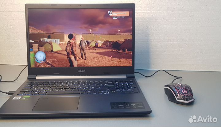 Производительный ноутбук для игр тонкий и стильный