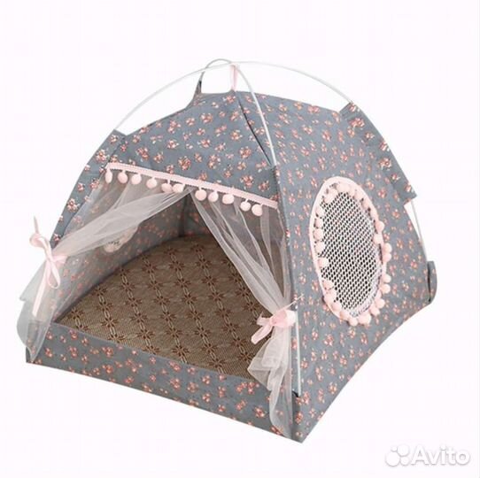 Летний дышащий шатёр для домашних животных