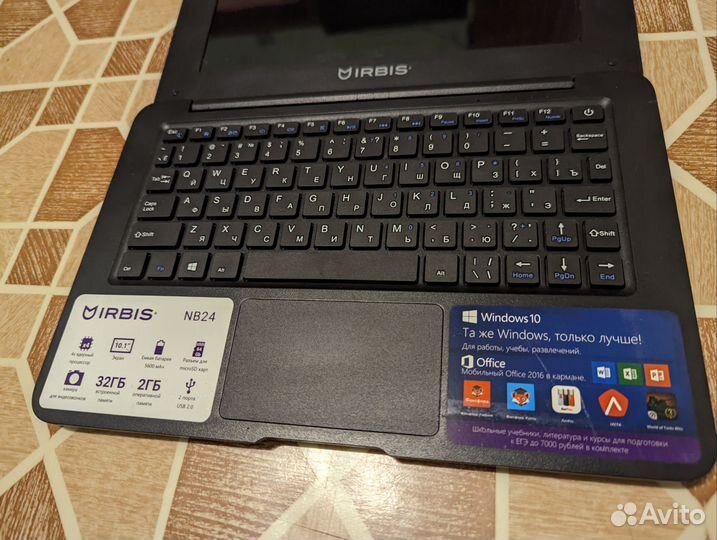 Ноутбук irbis NB24
