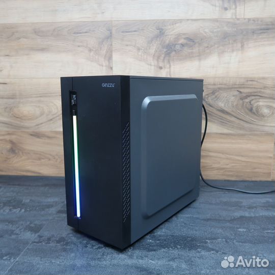 Игровой пк intel i3 10100f / AMD RX 580