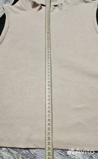 2 шт. Топ в рубчик