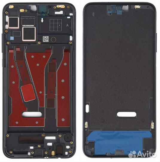 Рамка дисплея Huawei Honor 8X Черная