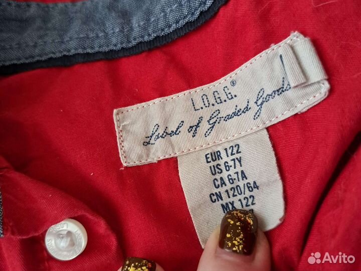 Рубашки на мальчика 116 122