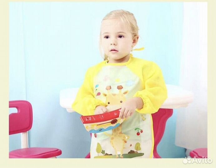 Фартук детский для творчества и кормления