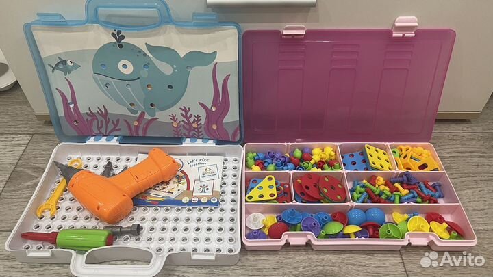 Мозайка, конструктор с шуруповертом