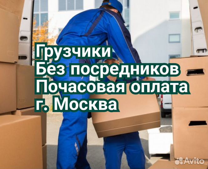 Грузчики почасовая оплата