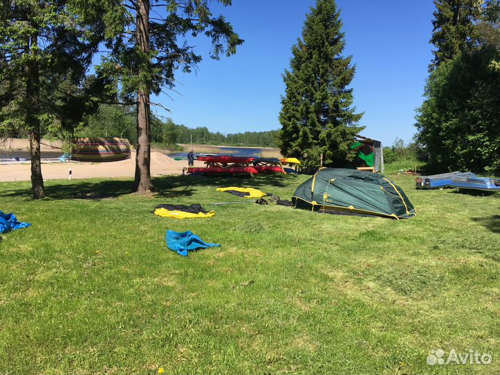 Прокат байдарок и каяков на Вуоксе