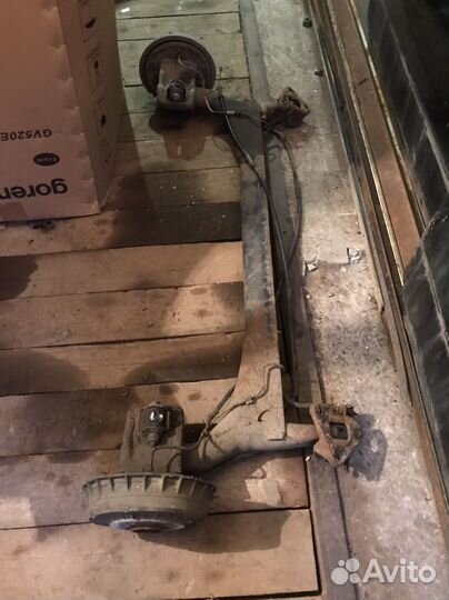 Задняя балка ваз 2114