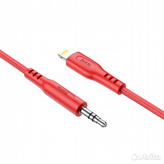 Кабель AUX UPA 18 for lightning (красный)