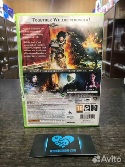 Dungeon Siege 3. Лицензия Xbox 360 Xbox360 X360 x