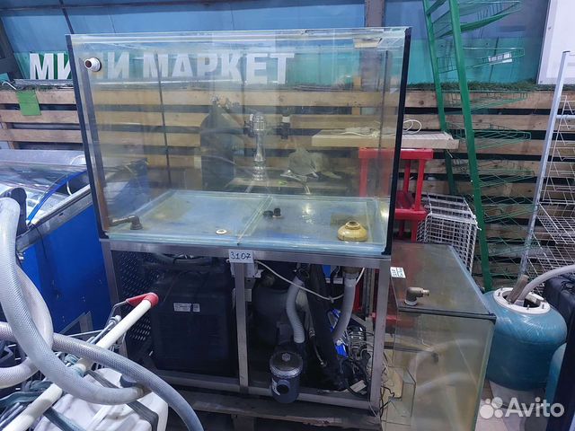Аквариум для продажи живой рыбы
