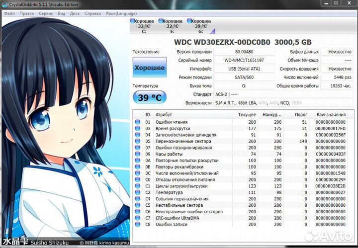 Продам HDD жесткий диск Western digital на 3 TB