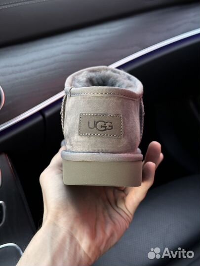 Угги Женские Ugg Ultra Mini Tasman Grey