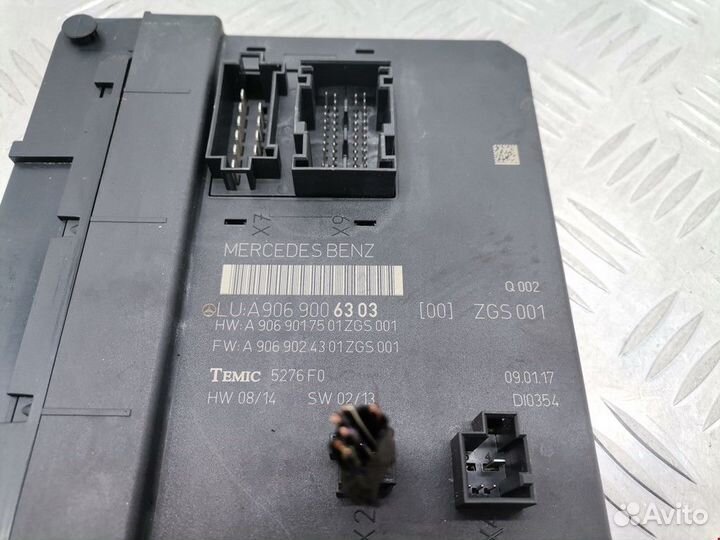 Подушка безопасности Mercedes-Benz Sprinter