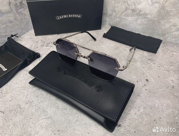 Очки Chrome hearts мyжскиe