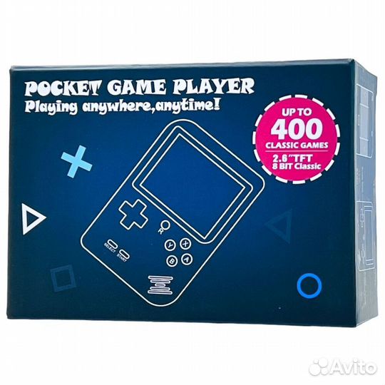 Игровая приставка RetroGame GC-005 + 400 игр черная #401977