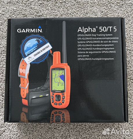 Навигатор Garmin Alpha 50 ошейник T5 (Европа)