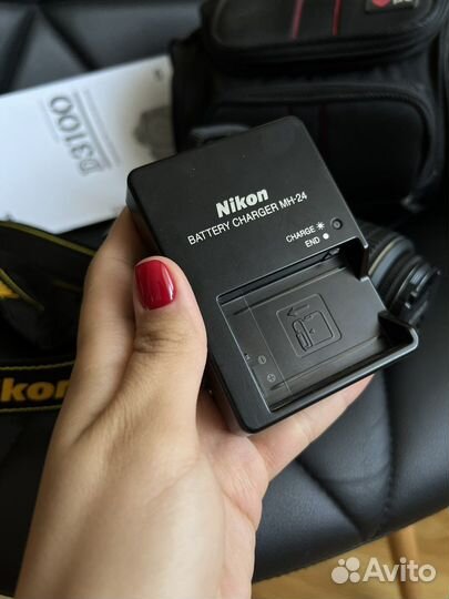 Зеркальный фотоаппарат nikon d3100 kit