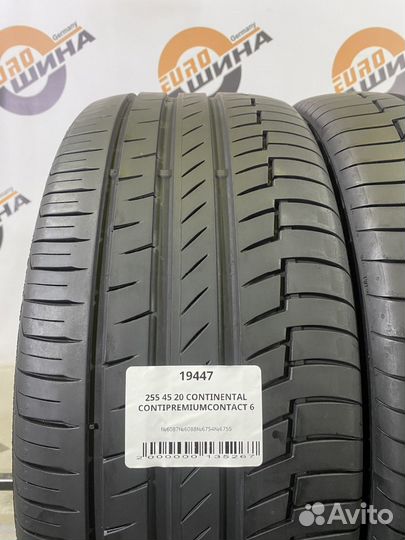 Continental ContiPremiumContact 6 255/45 R20