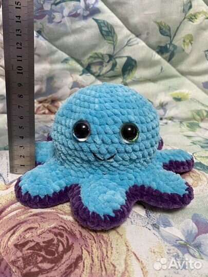 Мягкая игрушка Осьминог-перевертыш новая