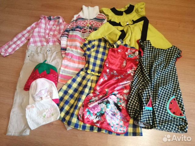 Вещи на девочку 98-128, или на 3-6 лет