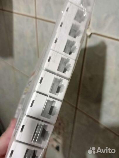 Проходной соединительный адаптер RJ45 rexant