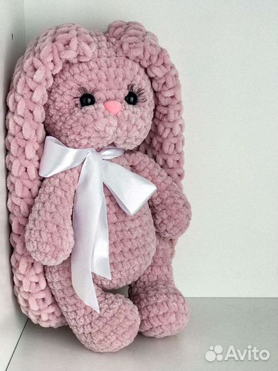 Вязаный зайка