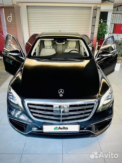 Mercedes-Benz S-класс 4.0 AT, 2017, 105 000 км