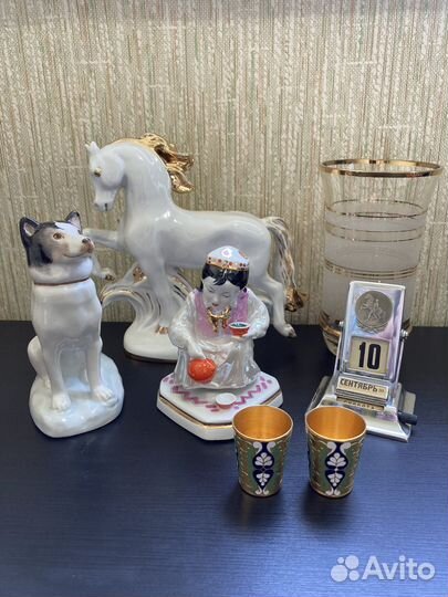 Календарь перекидной Статуэтки Узбечка СССР