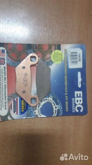 Тормозные колодки для polaris EBC FA475R