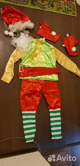 Новогодний костюм гнома прокат
