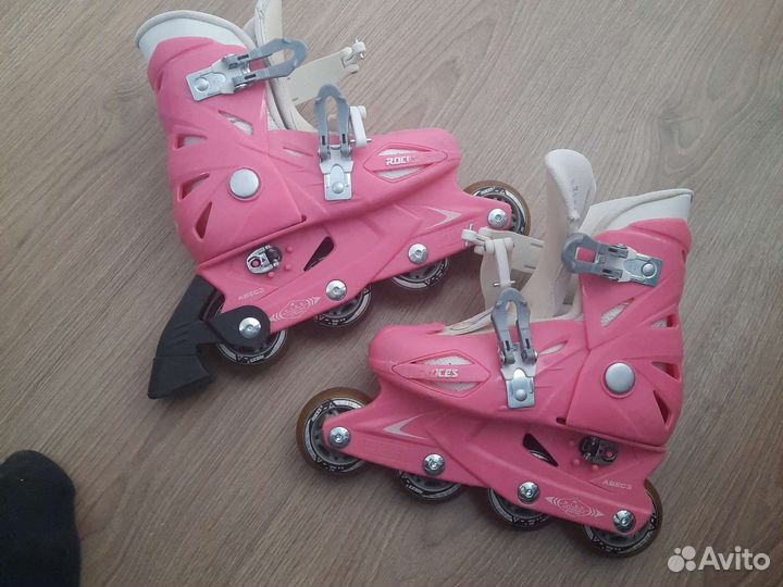 Роликовые коньки детские раздвижные