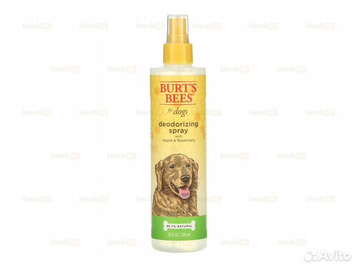 Дезодорирующий спрей для собак с яблоком и розмари