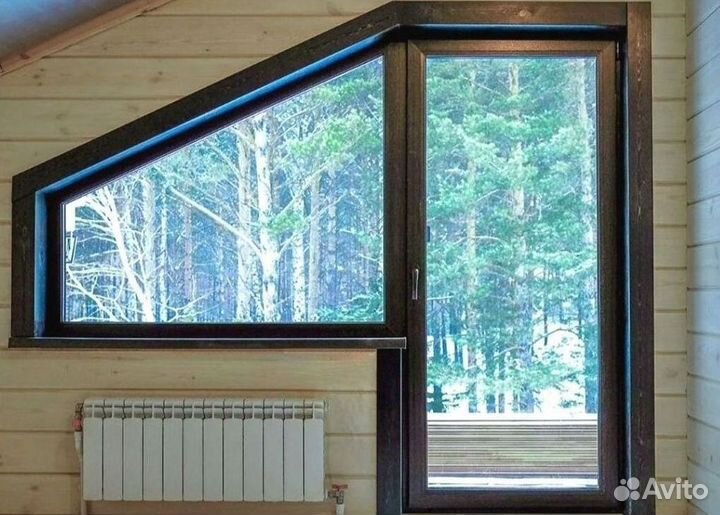 Окна с ламинацией