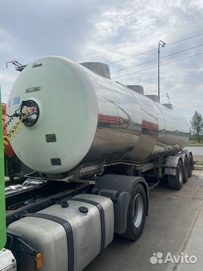 Полуприцеп пищевая цистерна Magyar SR38F2, 2002