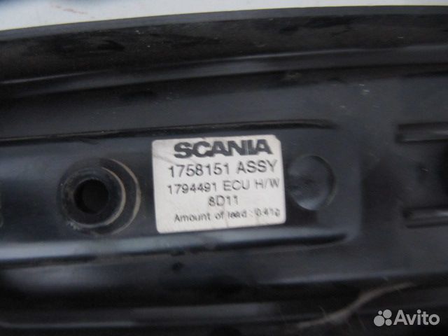 Пульт управления отопителем Scania L, P, G, R seri