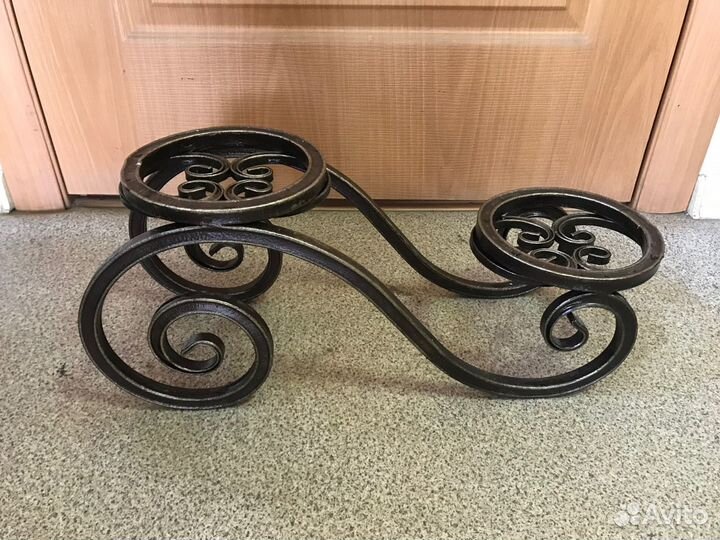 Подставки для кашпо и цветов кованые