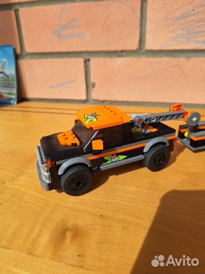 Катер джип лего