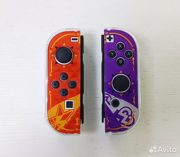 Чехол пластиковый для Switch oled Pokemon Violet