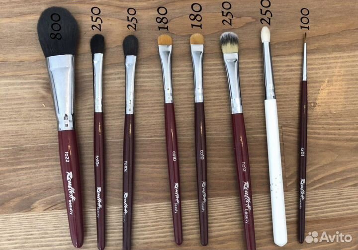 Кисти для макияжа roubloff manly pro