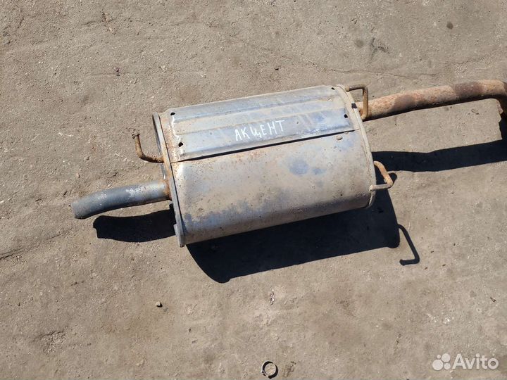 Глушитель (резонатор) Hyundai Accent 2 2000-2012