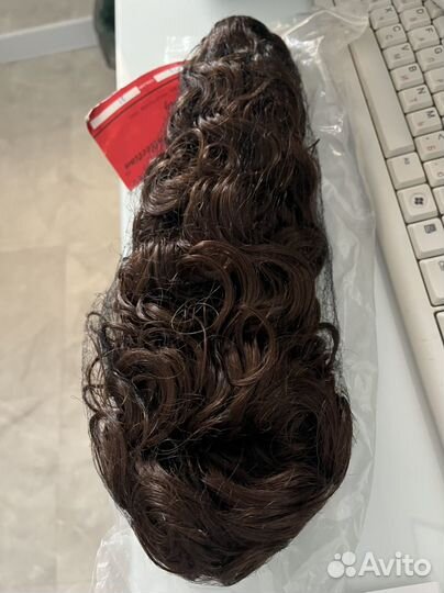 Хвост шиньон на крабе