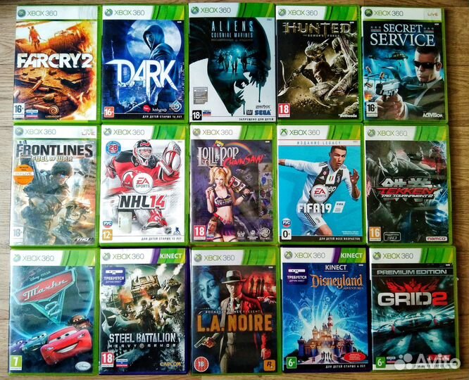 Игры на Xbox 360 лицензия